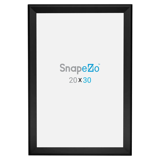 20x30 Black SnapeZo® Snap Frame - 1.7" Profile - Snap Frames Direct