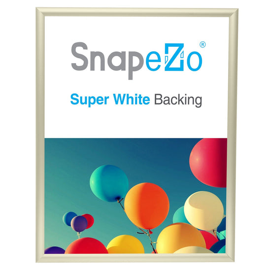18x24 Cream SnapeZo® Snap Frame - 1" Profile - Snap Frames Direct