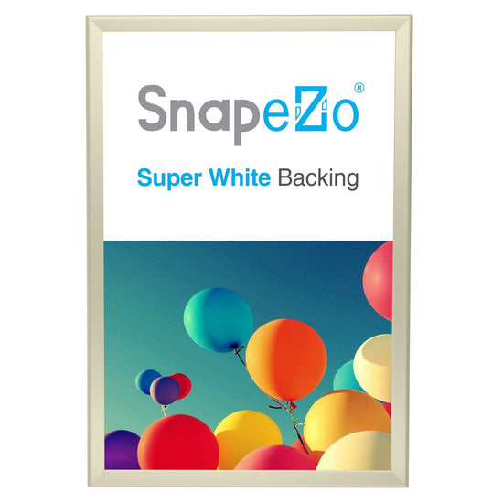 20x30 Cream SnapeZo® Snap Frame - 1.25" Profile - Snap Frames Direct