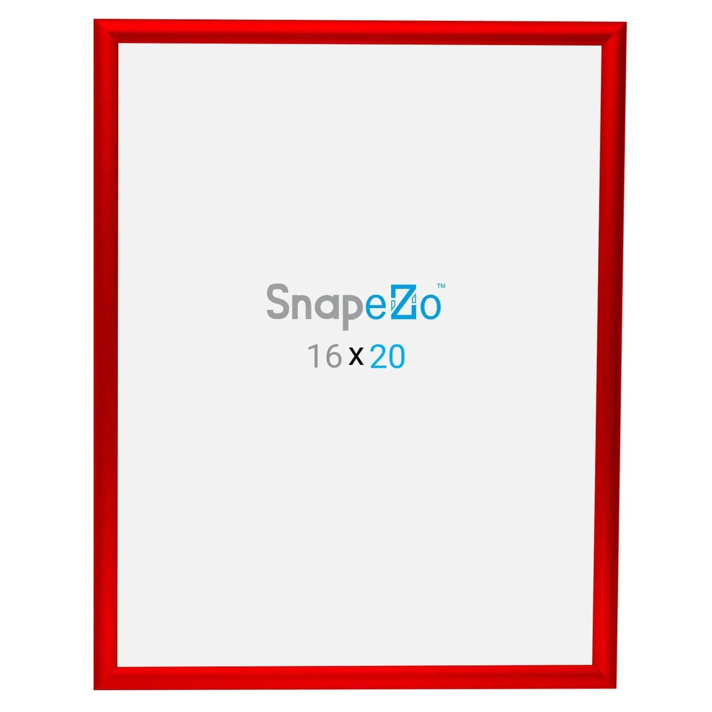 16x20 Red SnapeZo® Snap Frame - 1" Profile - Snap Frames Direct