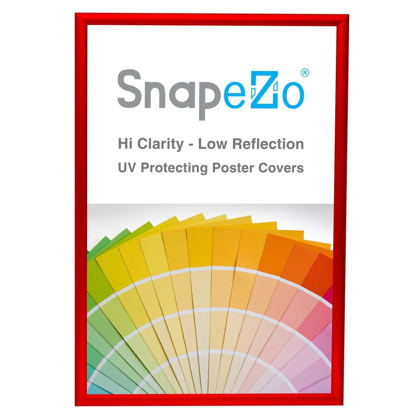 20x30 Red SnapeZo® Snap Frame - 1" Profile - Snap Frames Direct