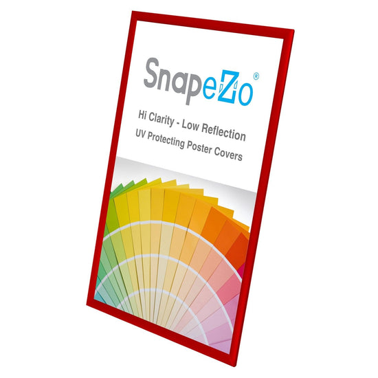 13x19 Red SnapeZo® Snap Frame - 1" Profile - Snap Frames Direct