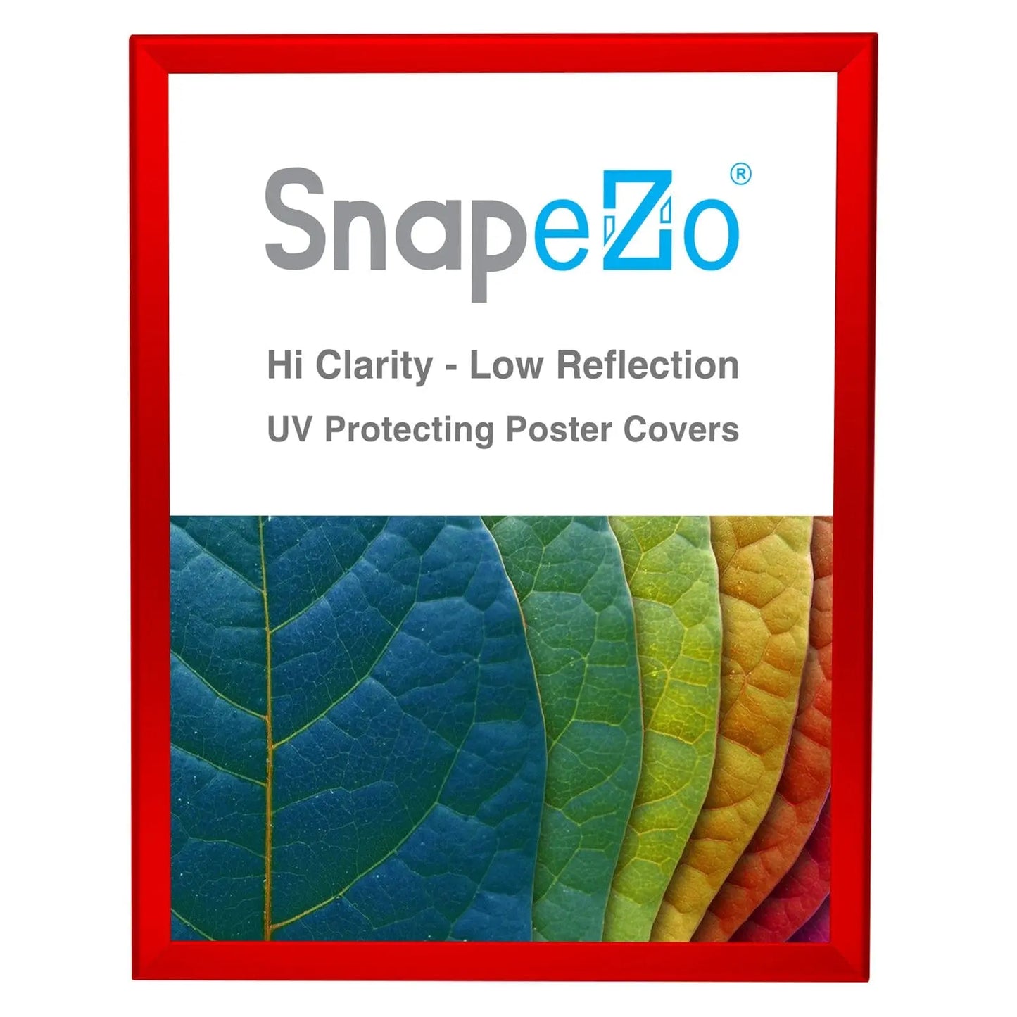 16x20 Red SnapeZo® Snap Frame - 1.25" Profile - Snap Frames Direct