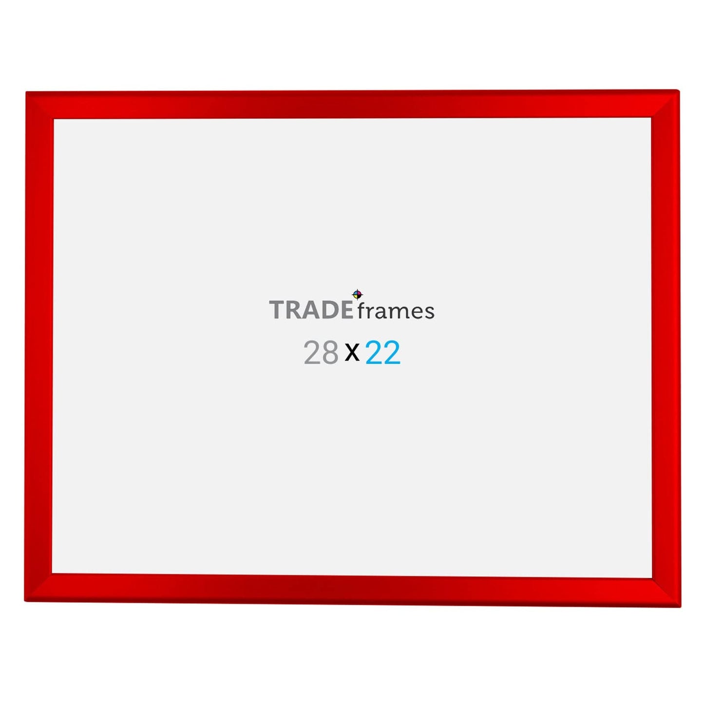 22x28  TRADEframe Red Snap Frame 22x28 - 1.25 inch profile - Snap Frames Direct