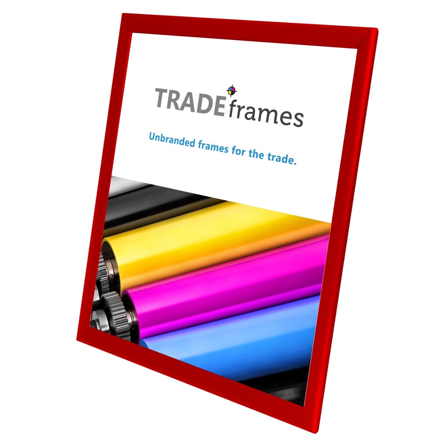 18x24  TRADEframe Red Snap Frame 18x24 - 1.25 inch profile - Snap Frames Direct