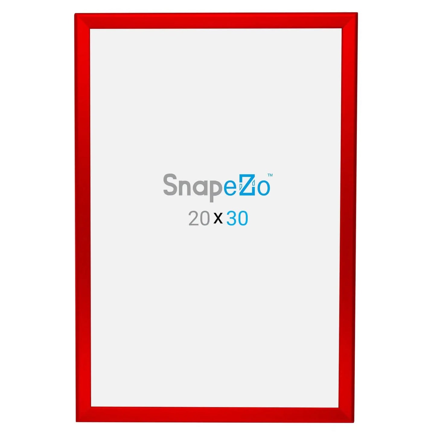 20x30 Red SnapeZo® Snap Frame - 1.25" Profile - Snap Frames Direct