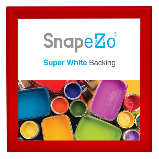 36x37 Red SnapeZo® Snap Frame - 1.7" Profile - Snap Frames Direct