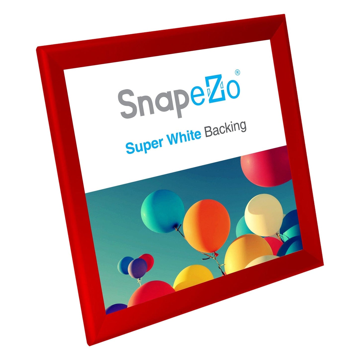 36x37 Red SnapeZo® Snap Frame - 1.7" Profile - Snap Frames Direct
