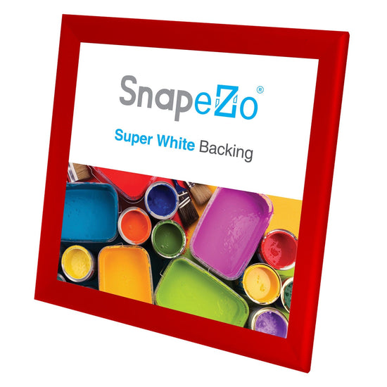 37x37 Red SnapeZo® Snap Frame - 1.7" Profile - Snap Frames Direct