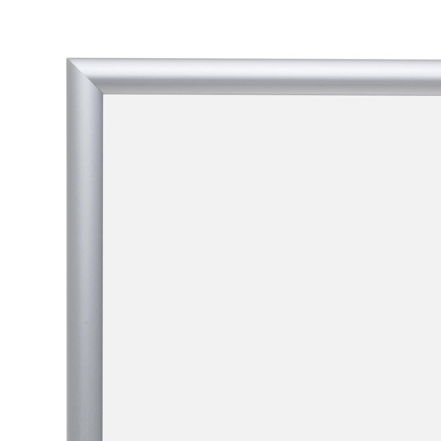 27x40  TRADEframe Silver Snap Frame 27x40 - 1 inch profile - Snap Frames Direct