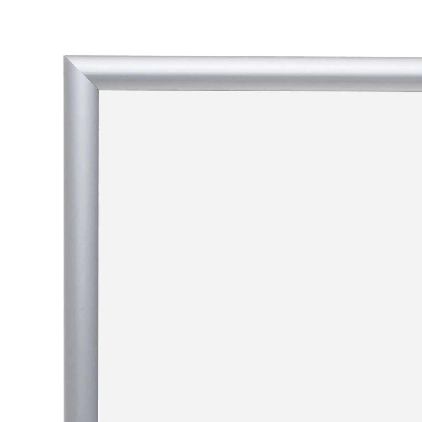 22x28 Silver Snap Frame - 1" Profile - Snap Frames Direct