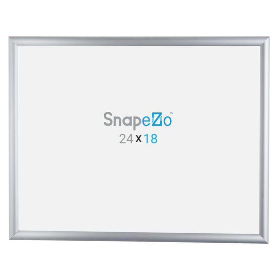 10 Case Pack of Silver 18x24 Poster Frame - 1" Profile