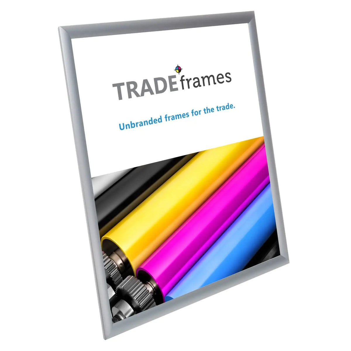 18x24 Inches Silver Snap Frame 1" Profile Snap Frames Direct