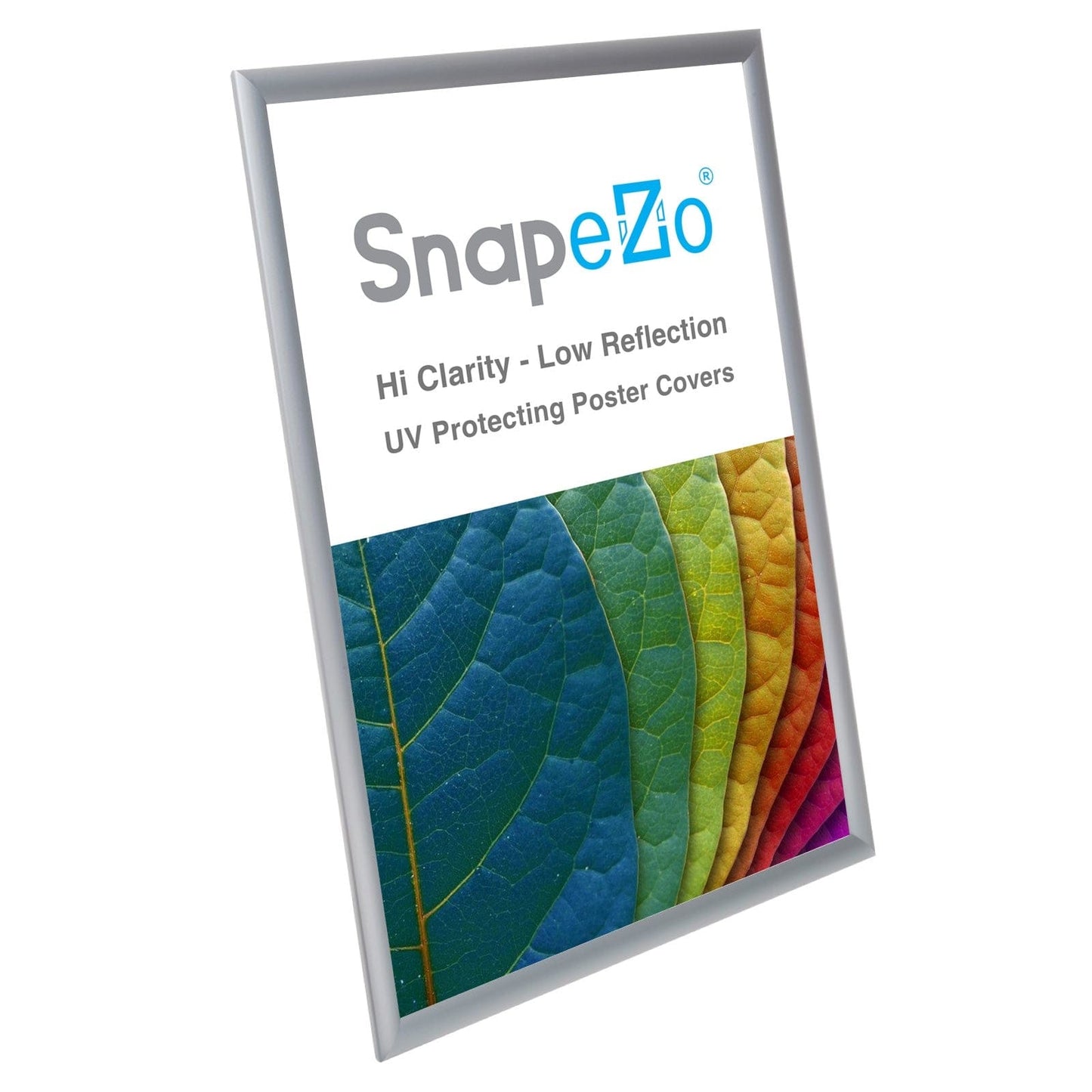 14x22 Silver SnapeZo® Snap Frame - 1" Profile - Snap Frames Direct