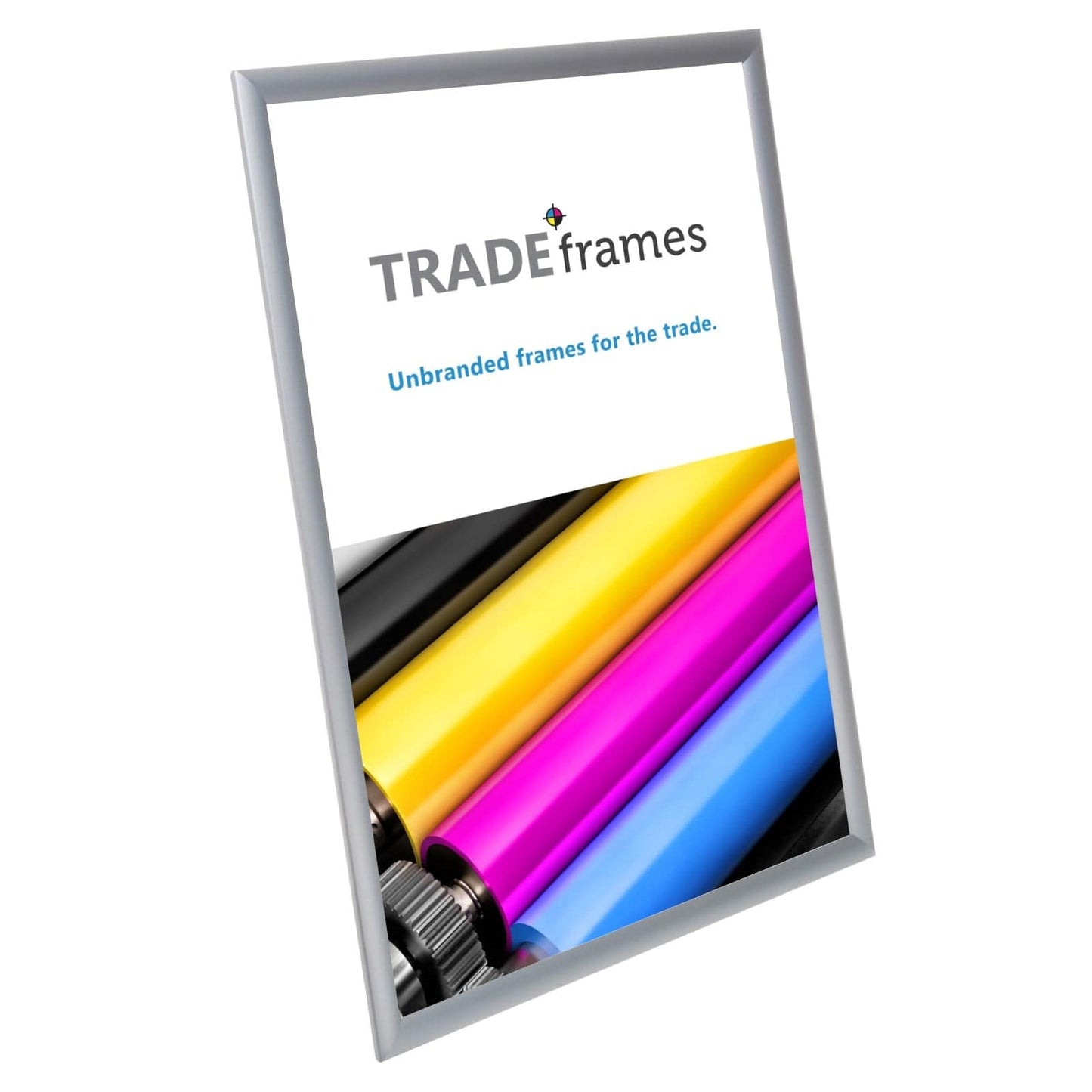 14x22 Silver TRADEframe Snap Frame - 1" Profile - Snap Frames Direct