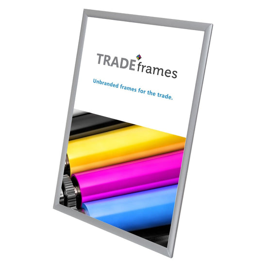 14x22 Silver TRADEframe Snap Frame - 1" Profile - Snap Frames Direct