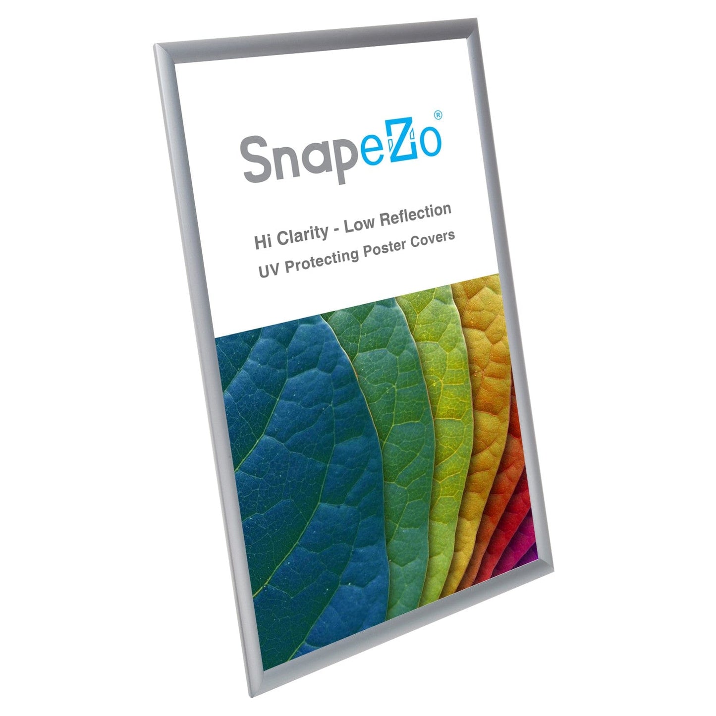 20x36 Silver SnapeZo® Snap Frame - 1" Profile - Snap Frames Direct