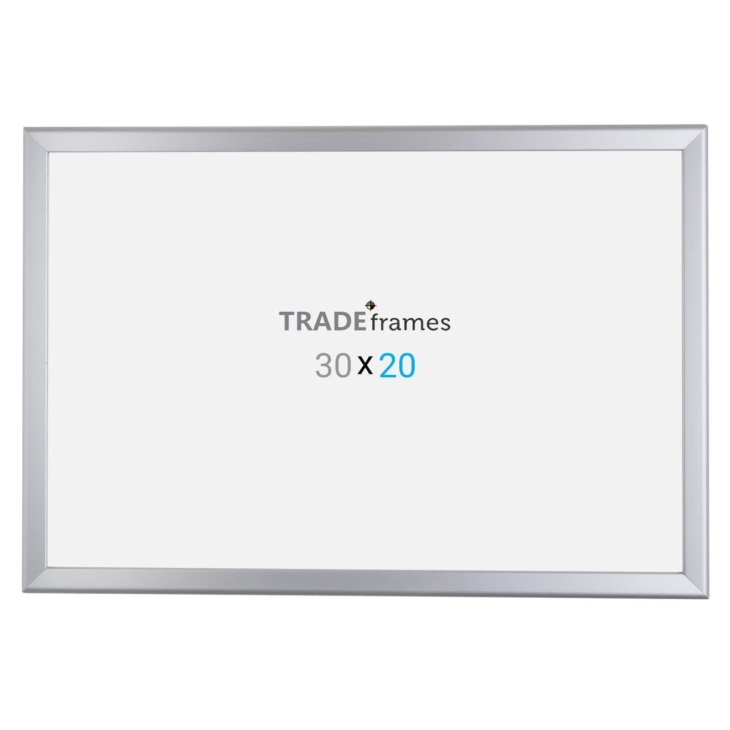 20x30 Silver Snap Frame - 1.25" Profile - Snap Frames Direct