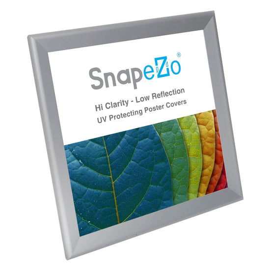 37x37 Silver SnapeZo® Snap Frame - 1.7" Profile - Snap Frames Direct