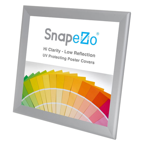 37x37 Silver SnapeZo® Snap Frame - 1.7" Profile - Snap Frames Direct