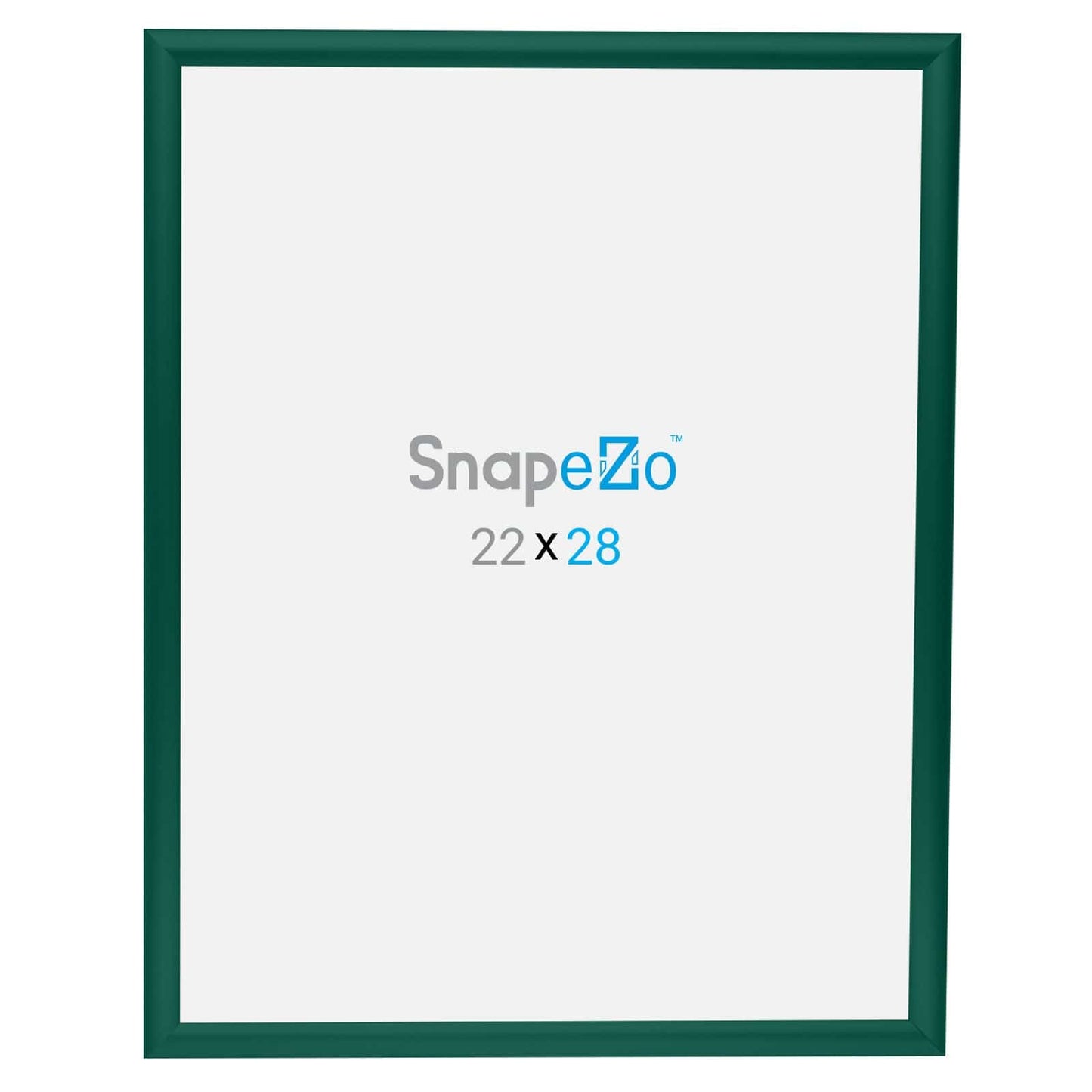 22x28 Green SnapeZo® Snap Frame - 1" Profile - Snap Frames Direct