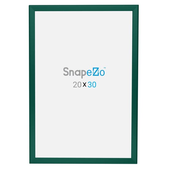 20x30 Inches Green SnapeZo® Snap Frame - 1.25" profile - Snap Frames Direct