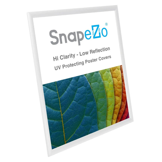 24x30 White SnapeZo® Snap Frame - 1" Profile - Snap Frames Direct