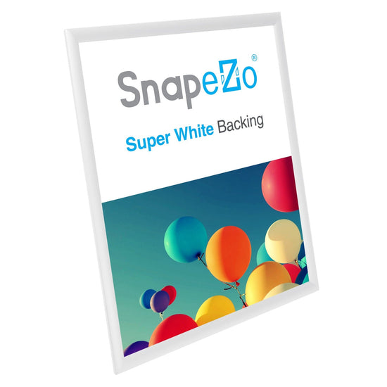 16x20 White SnapeZo® Snap Frame - 1" Profile - Snap Frames Direct