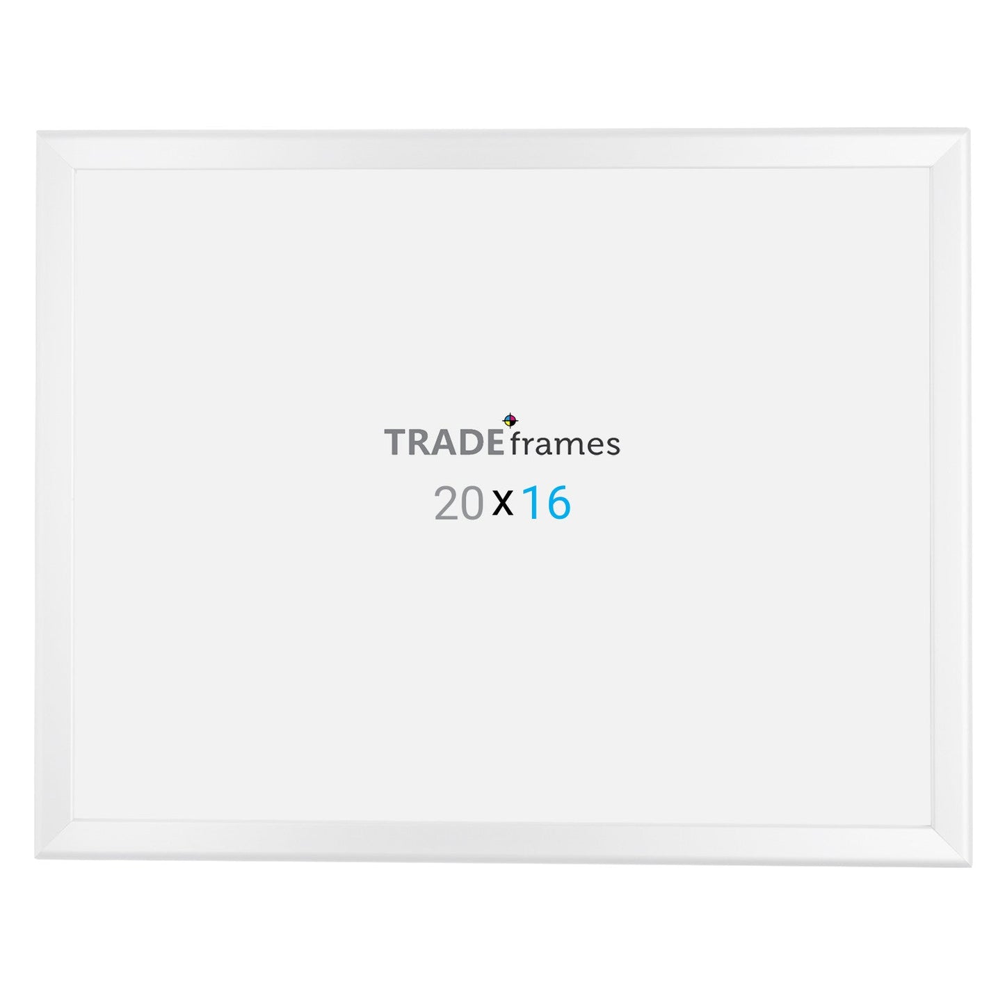 16x20 TRADEframe White Snap Frame 16x20 - 1.25 inch profile - Snap Frames Direct