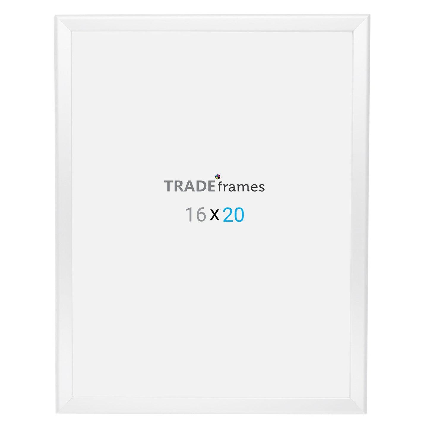 16x20 TRADEframe White Snap Frame 16x20 - 1.25 inch profile - Snap Frames Direct