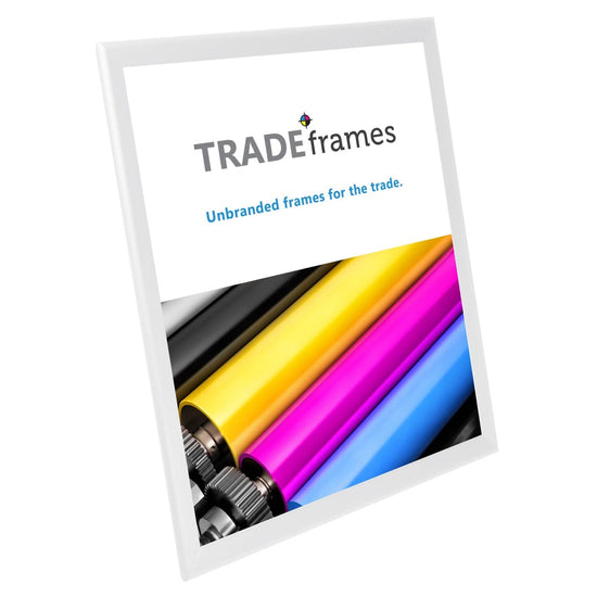 16x20 TRADEframe White Snap Frame 16x20 - 1.25 inch profile - Snap Frames Direct