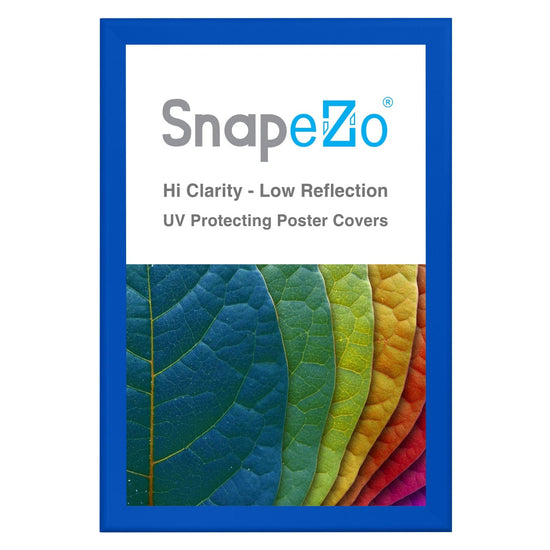 32x48 Blue SnapeZo® Snap Frame - 1.7" Profile - Snap Frames Direct