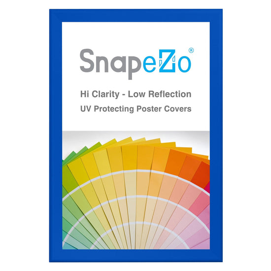 30x45 Blue SnapeZo® Snap Frame - 1.7" Profile - Snap Frames Direct