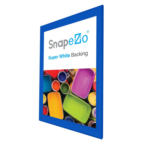 30x45 Blue SnapeZo® Snap Frame - 1.7" Profile - Snap Frames Direct