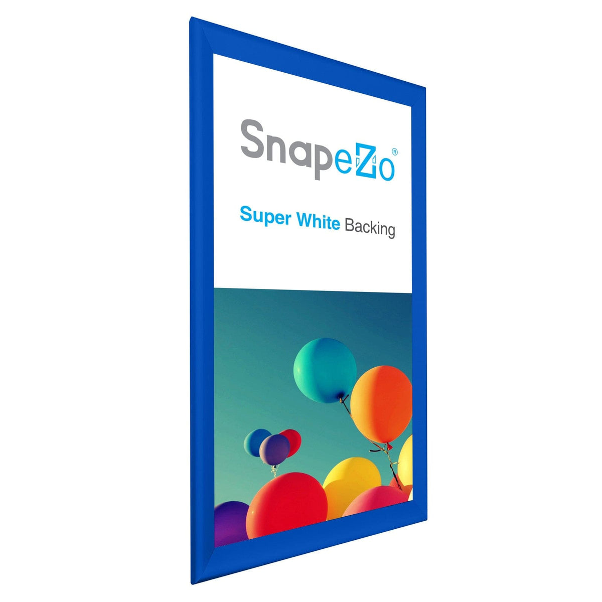 Blue Snap Frame Black snap frame poster size 29x42 - 1.7 inch profile – Snap Frames Direct