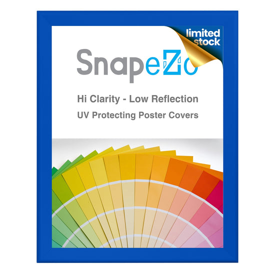 Twin-Pack of 36x48 Blue Snapezo® Snap Frame - 1.7" Profile