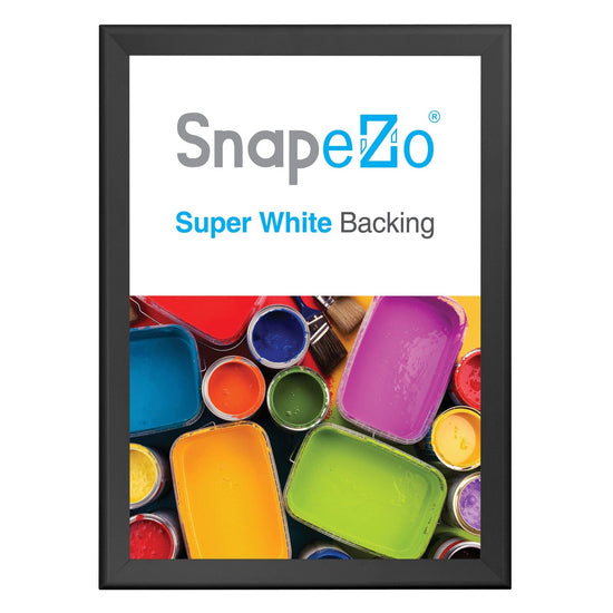 33x47 Black SnapeZo® Snap Frame - 1.7" Profile - Snap Frames Direct