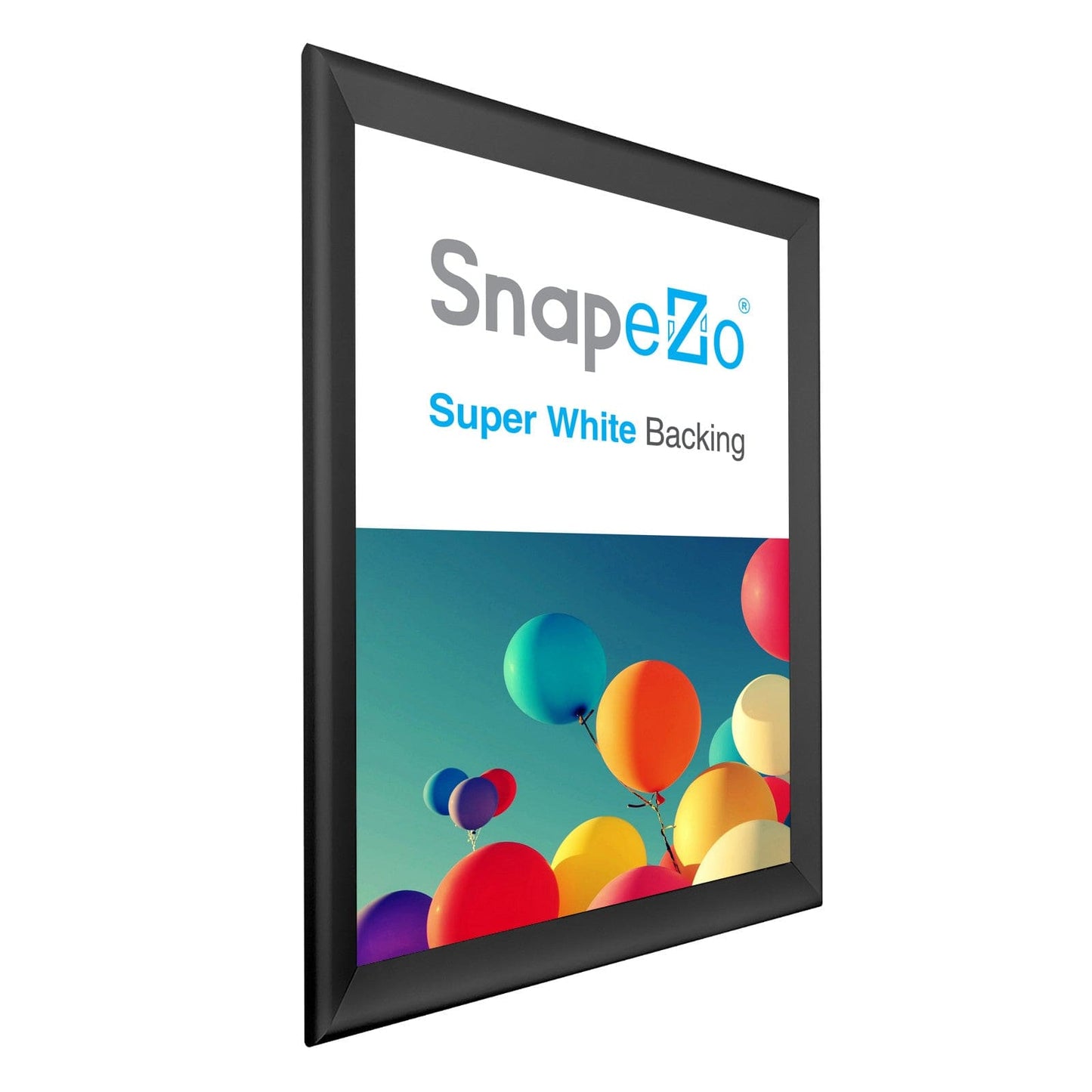 34x48 Inches Black SnapeZo® Snap Frame - 1.7" profile - Snap Frames Direct