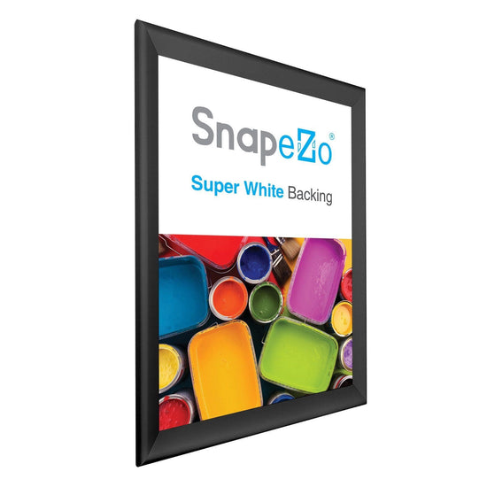 36x49 Black SnapeZo® Snap Frame - 1.7" Profile - Snap Frames Direct