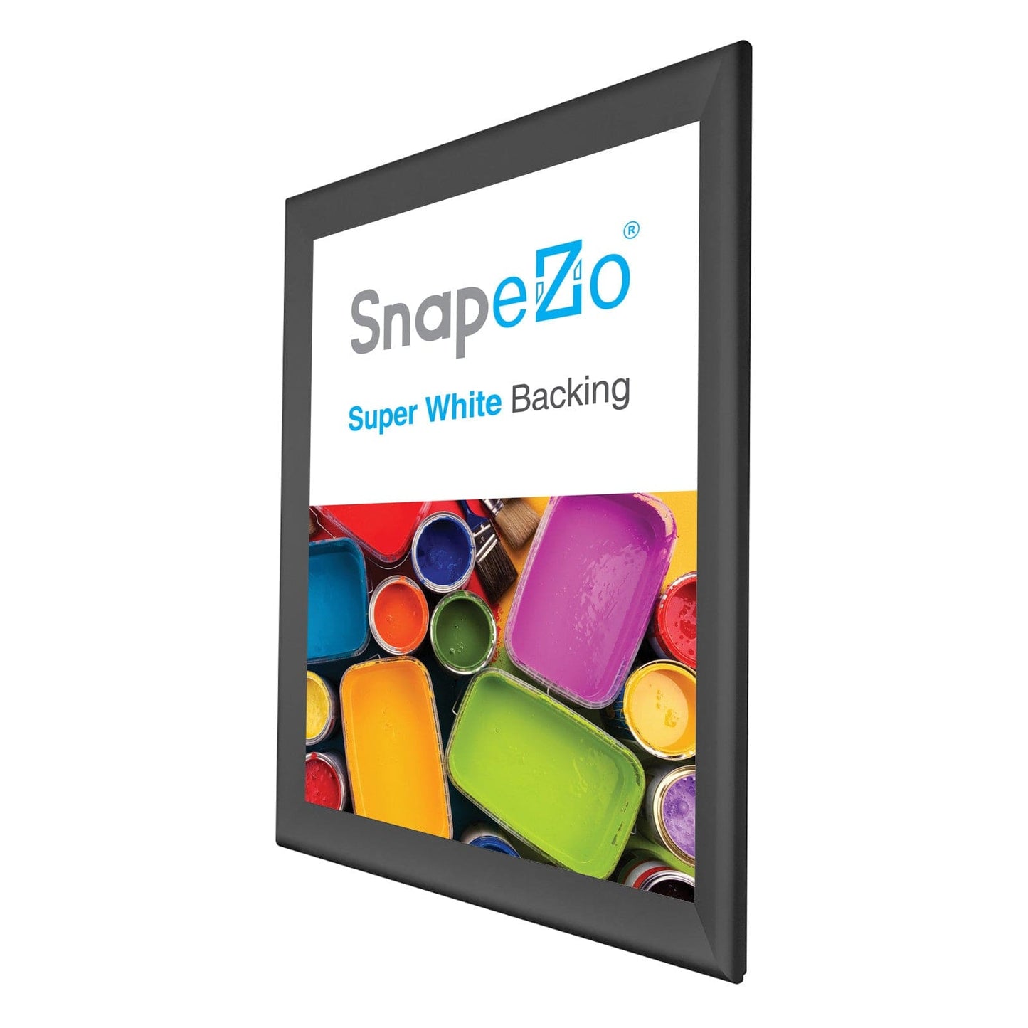 34x48 Inches Black SnapeZo® Snap Frame - 1.7" profile - Snap Frames Direct