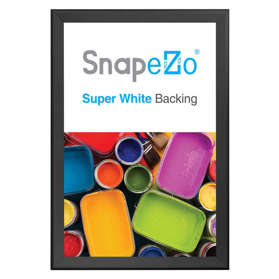 30x46 Inches Black SnapeZo® Snap Frame - 1.7" profile - Snap Frames Direct