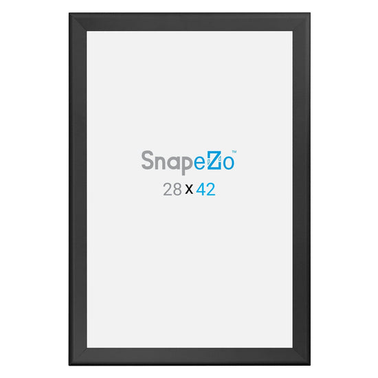 28x42 Inches Black SnapeZo® Snap Frame - 1.7" profile - Snap Frames Direct