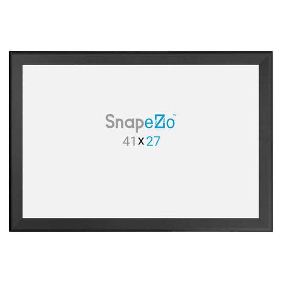 27x41 Black SnapeZo® Snap Frame - 1.7" Profile - Snap Frames Direct