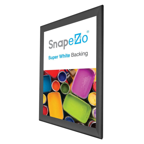 24x36 Black SnapeZo® Snap Frame - 1.7" Profile - Snap Frames Direct