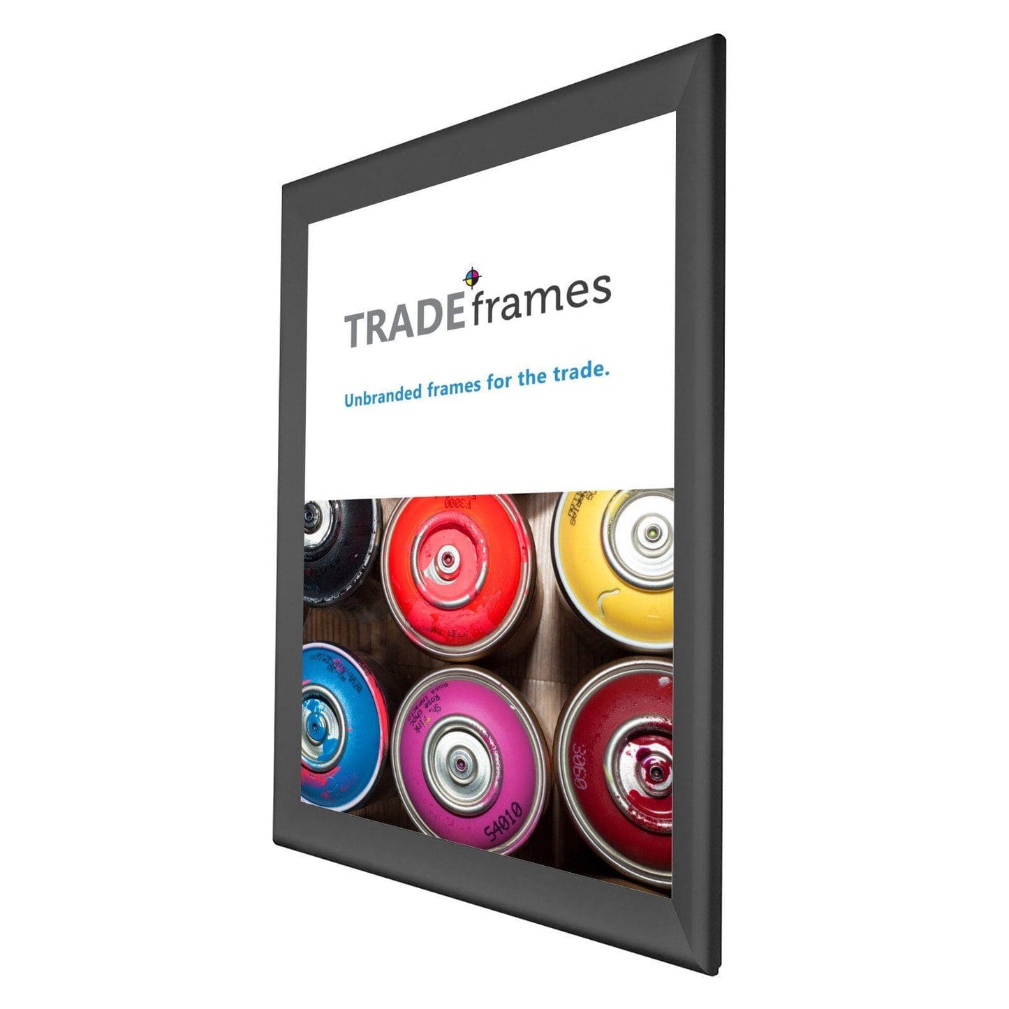 24x36 Black TRADEframe Snap Frame - 1.7" Profile - Snap Frames Direct