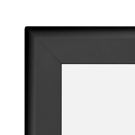 28x44 Black SnapeZo® Snap Frame - 1.7" Profile - Snap Frames Direct