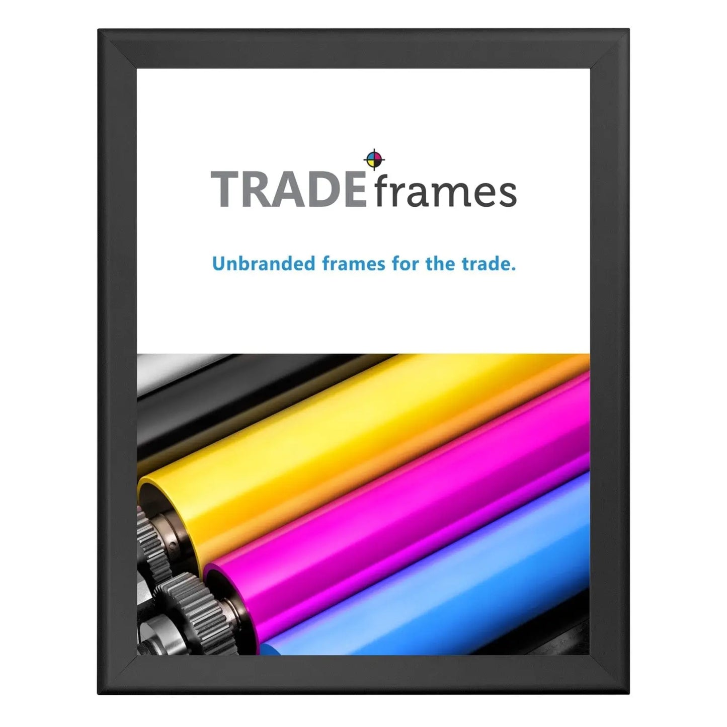 36x48 Black Snap Frame - 1.7" Profile - Snap Frames Direct