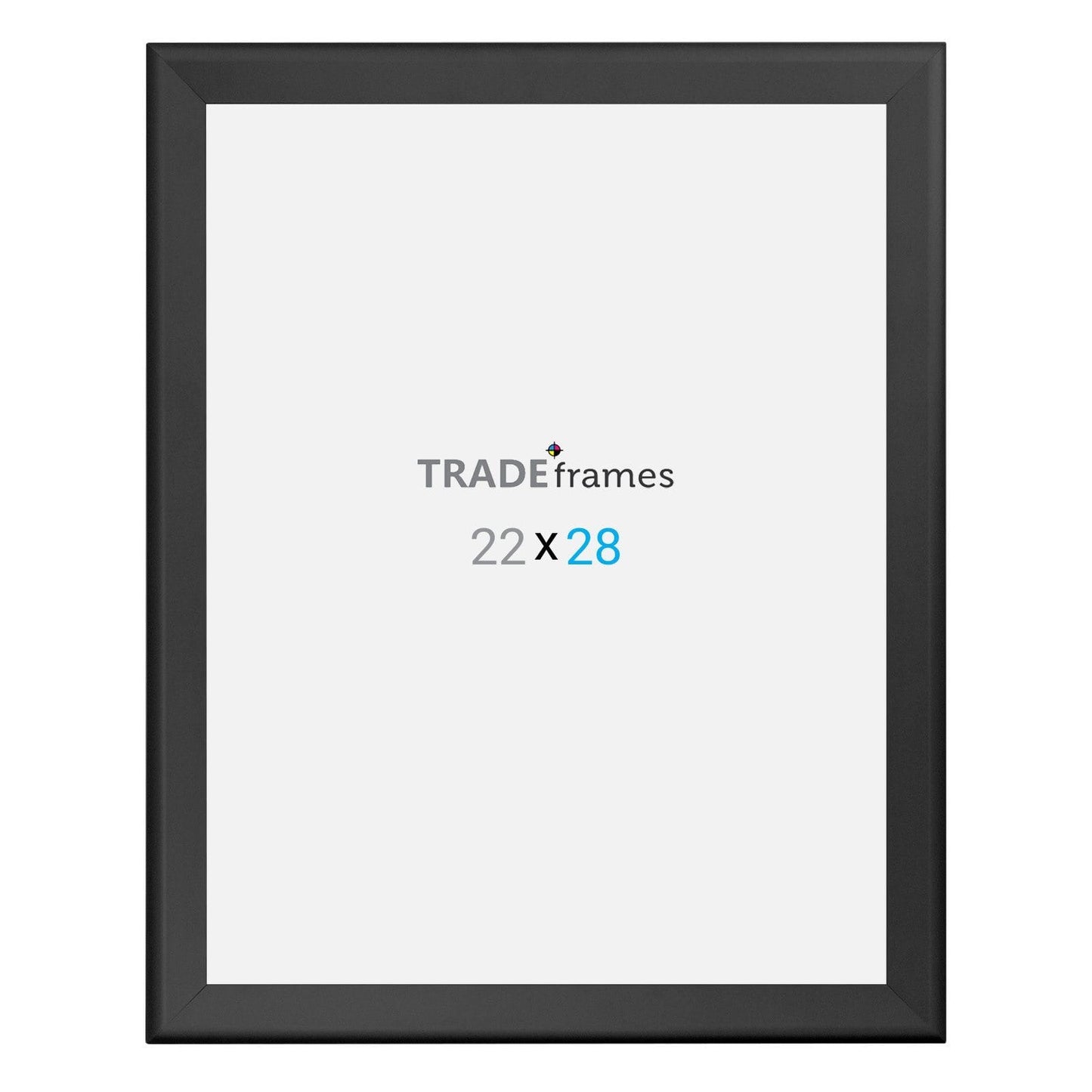 22x28 Black TRADEframe Snap Frame - 1.7" Profile - Snap Frames Direct