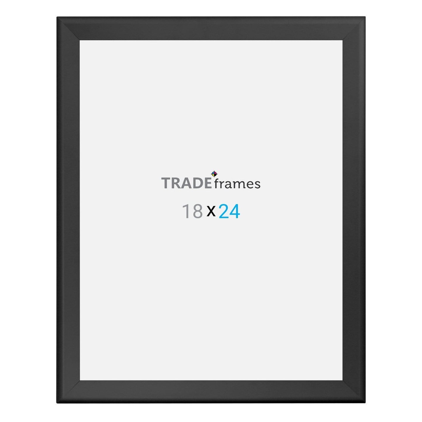 18x24 Black TRADEframe Snap Frame 18X24 - 1.7 inch profile - Snap Frames Direct