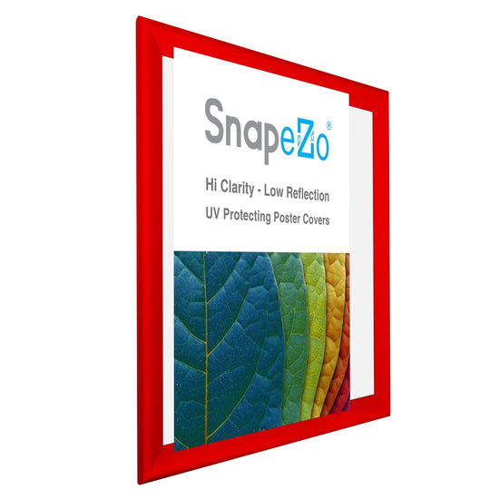 33x44 Red SnapeZo® Snap Frame - 1.7" Profile - Snap Frames Direct